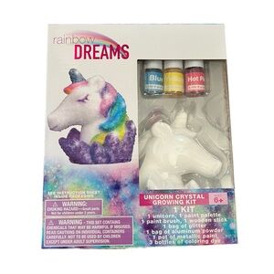 Rainbow‎ Dreams Unicorn Crystal Growing Kit NIB